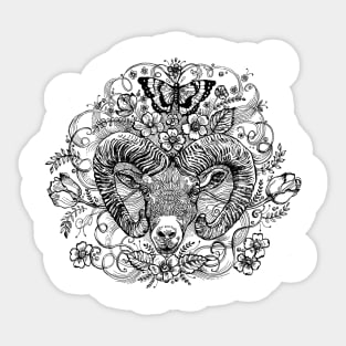 Aries - The Ram - Spirit Animals Sticker